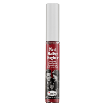 theBalm Meet Matt(e) Hughes Liquid Lipstick hosszantartó folyékony rúzs mattító hatásért Dedicated 7,4 ml