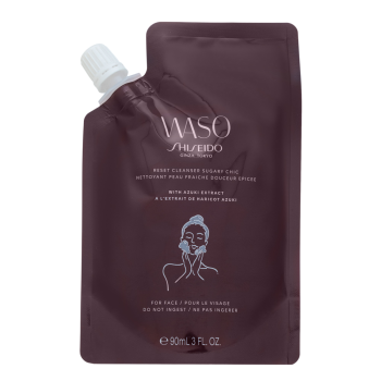 Shiseido Waso Reset Cleanser Sugary Chic cleansing gel with peeling effect 90 ml