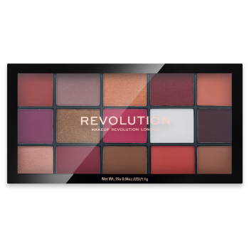 Makeup Revolution Reloaded Eyeshadow Palette szemhéjfesték paletta Red Alert 16,5 g