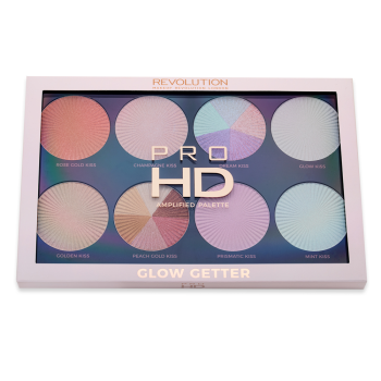Makeup Revolution Pro HD Amplified Palette multifunkční paleta Glow Getter 24 g