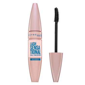 Maybelline Lash Sensational Waterproof Mascara vodootporna maskara za produljenje i uvijanje trepavica Black 9,4 ml