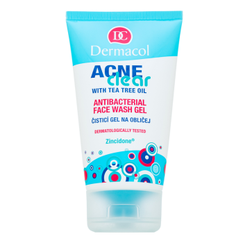 Dermacol ACNEclear Antibacterial Face Gel подхранващ почистващ гел за проблемна кожа 150 ml