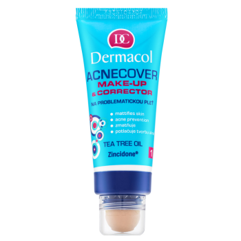 Dermacol ACNEcover Make-Up & Corrector make-up problémás arcbőrre 01 30 ml
