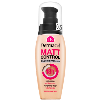 Dermacol Matt Control Make-Up vloeibare make-up met matterend effect N. 0.5 30 ml