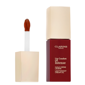 Clarins Lip Comfort Oil Intense sijaj za ustnice z vlažilnim učinkom 08 Intense Burgundy 7 ml