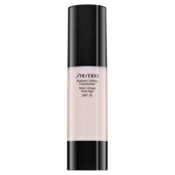 Shiseido Radiant Lifting Foundation B40 Natural Fair Beige maquillaje líquido para piel unificada y sensible 30 ml