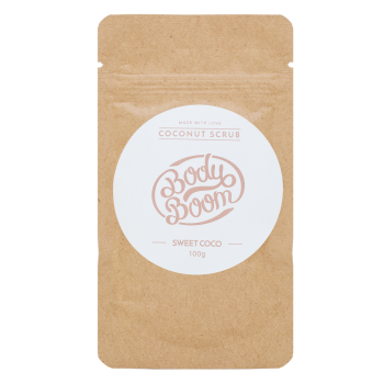 BodyBoom Coconut Scrub Sweet Coco peeling pro všechny typy pleti 100 g