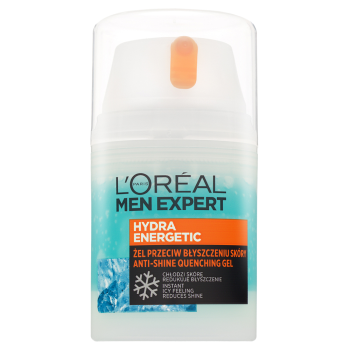 L´Oréal Paris Men Expert Hydra Energetic Anti-Shine Quenching Gel crema gel per uomini 50 ml