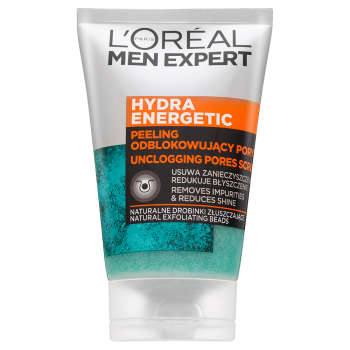 L´Oréal Paris Men Expert Hydra Energetic Unclogging Pores Scrub gel peeling per uomini 100 ml