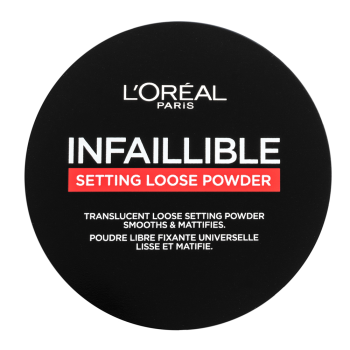 L´Oréal Paris Infaillible Setting Loose Powder polvos transparentes para piel unificada y sensible Transparent 6 g