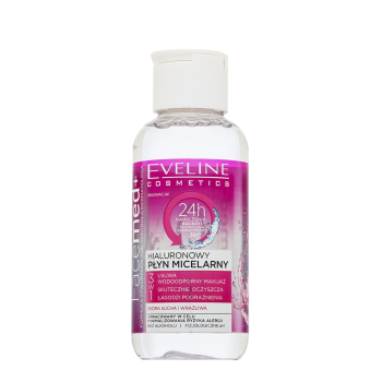 Eveline FaceMed+ Hyaluronic Micellar Water micellar make-up water 3in1 100 ml