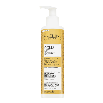 Eveline Gold Lift Expert Micellar Milk make-up remover milk anti-wrinkle 200 ml