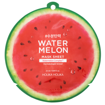 Holika Holika Water Melon Mask Sheet Moisturising face sheet mask to soothe the skin 25 ml