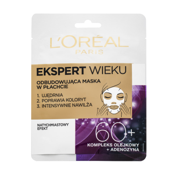 L´Oréal Paris Age Specialist 60+ Restoring Tissue Mask mască textilă pentru umplerea ridurilor adânci 30 g