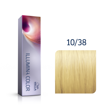 Wella Professionals Illumina Color Professionelle permanente Haarfarbe 10/38 60 ml