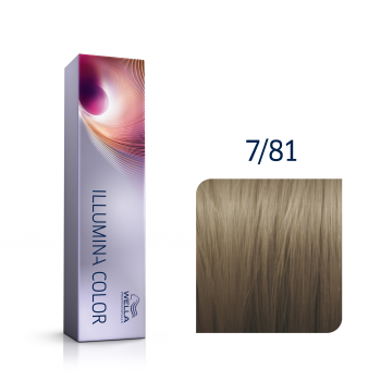 Wella Professionals Illumina Color professzionális permanens hajszín 7/81 60 ml
