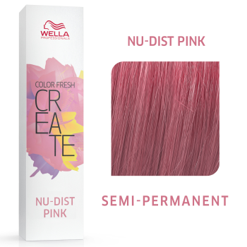 Wella Professionals Color Fresh Create Semi-Permanent Color colore per capelli semi-permanente professionale Nu-Dist Pink 60 ml