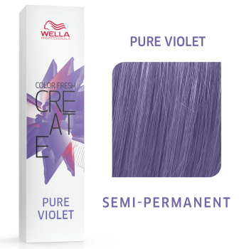 Wella Professionals Color Fresh Create Semi-Permanent Color colore per capelli semi-permanente professionale Pure Violet 60 ml