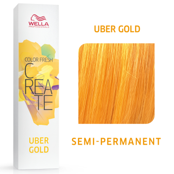 Wella Professionals Color Fresh Create Semi-Permanent Color profesjonalna semi- permanentna farba do włosów Uber Gold 60 ml