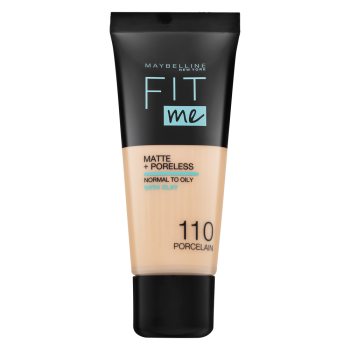Maybelline Fit Me! Foundation Matte + Poreless tekutý make-up s matujícím účinkem 110 Porcelain 30 ml