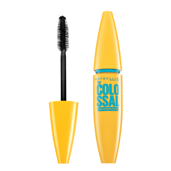 Maybelline Colossal Glam Black Waterproof vodootporna maskara za produljenje i uvijanje trepavica 01 Black 10 ml