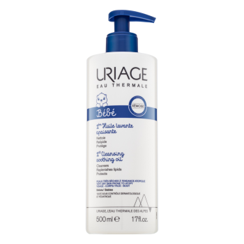 Uriage Bébé 1st Cleansing Soothing Oil ulei spumă pentru curățare pentru copii 500 ml