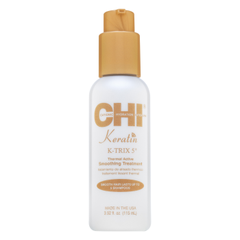 CHI Keratin K-Trix 5 Thermal Active Smoothing Treatment stylizujące mleczko wygładzające do włosów grubych i trudnych do ułożenia 116 ml
