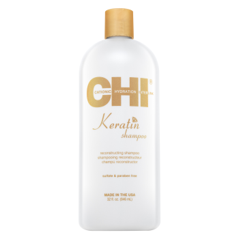 CHI Keratin Shampoo șampon de netezire pentru păr aspru si indisciplinat 946 ml