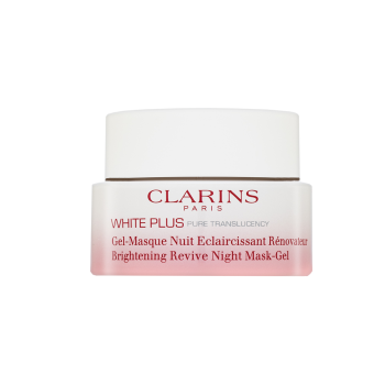 Clarins White Plus Pure Translucency Brightening Revive Night-Mask Gel Night Cream for unified and lightened skin 50 ml
