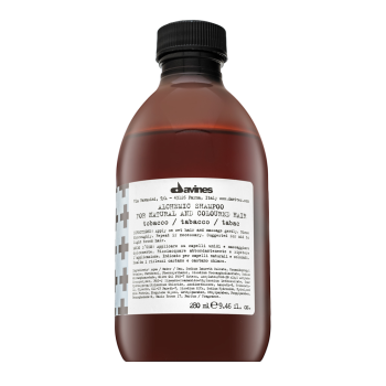 Davines Alchemic Shampoo champú tónico Para cabello castaño Tobacco 280 ml