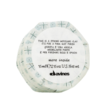Davines More Inside Strong Moulding Clay boetseerklei voor een stevige grip 75 ml