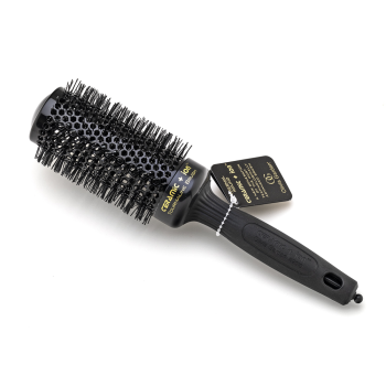 Olivia Garden Ceramic+Ion Tourmalin Black Brush Cepillo para el cabello 45 mm