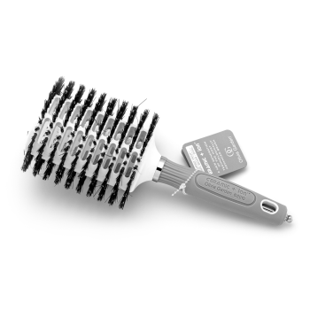 Olivia Garden Ceramic+Ion Turbo Vent Boar Oval Brush Large szczotka do włosów z włosiem dzika