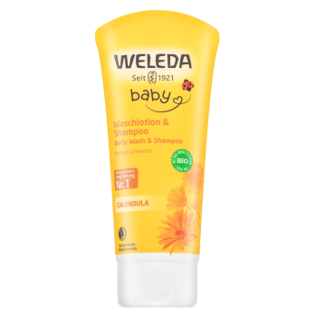 Weleda Baby šampon in gel za prhanje 2v1 Calendula Body Wash & Shampoo 200 ml
