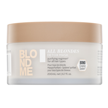 Schwarzkopf Professional BlondMe All Blondes Detox Mask erősítő maszk szőke hajra 200 ml