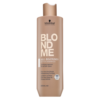 Schwarzkopf Professional BlondMe All Blondes Detox Shampoo sampon de curatare pentru păr blond 300 ml