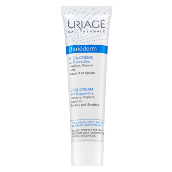 Uriage Bariederm Repairing Cica-cream With Cu-Zn soothing emulsion for skin renewal 40 ml