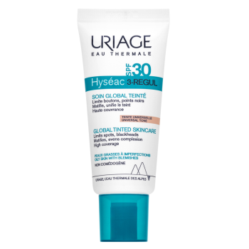 Uriage Hyséac toning and moisturizing emulsions 3-Regul SPF30 Global Tinted Skincare 40 ml