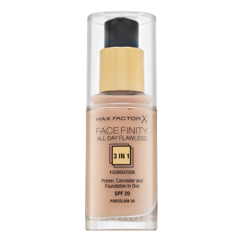 Max Factor Facefinity All Day Flawless Flexi-Hold 3in1 Primer Concealer Foundation SPF20 vloeibare make-up 3v1 30 30 ml