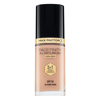 Max Factor Facefinity All Day Flawless Flexi-Hold 3in1 Primer Concealer Foundation SPF20 vloeibare make-up 3v1 35 30 ml