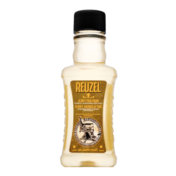 Reuzel 3-in-1 Tea Tree Shampoo шампоан, балсам и душ гел 3в1 100 ml