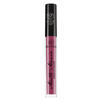 Dermacol Matte Mania Lip Liquid Color tekoča šminka z matirnim učinkom N. 33 3,5 ml