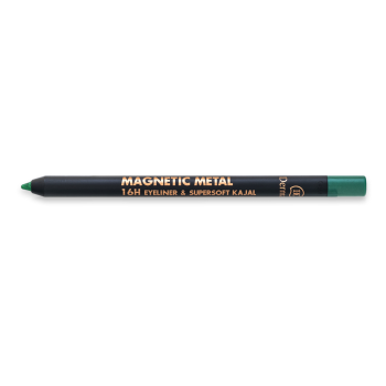 Dermacol Magnetic Metal 16H Eyeliner & Supersoft Kajal szemceruza 04 Green 2 g