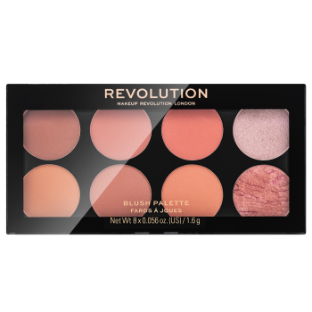 Makeup Revolution Ultra Blush Palette Hot Spice multifunkciós arc paletta 13 g