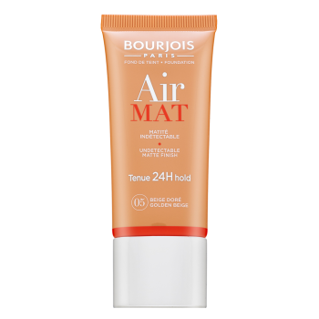 Bourjois Air Mat 24H Undetectable Matte Finish tekutý make-up pre matný efekt 05 Golden Beige 30 ml