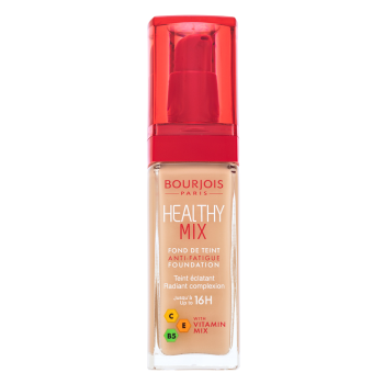 Bourjois Healthy Mix Anti-Fatigue Foundation tekutý make-up pre zjednotenú a rozjasnenú pleť 052 Vanille 30 ml