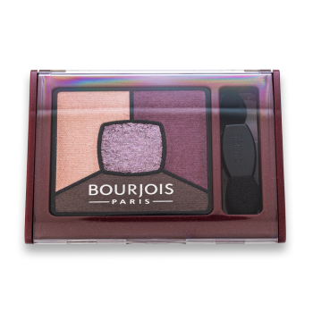 Bourjois Smoky Stories Quad Eyeshadow Palette paleta sjenila 15 Pretty Plum 3,2 g