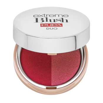 Pupa Extreme Blush DUO 140 Radiant Flamingo - Glow Creamy pudrová tvářenka 4 g
