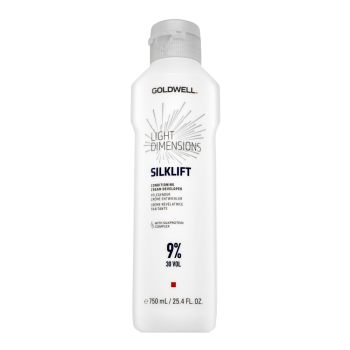 Goldwell Light Dimensions Silklift Conditioning Cream Developer razvijanje emulzij za vse vrste las 9% 30 Vol. 750 ml