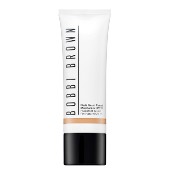 Bobbi Brown Nude Finish Tinted Moisturizer SPF15 fondotinta liquido per l' unificazione della pelle e illuminazione Light Tint 50 ml